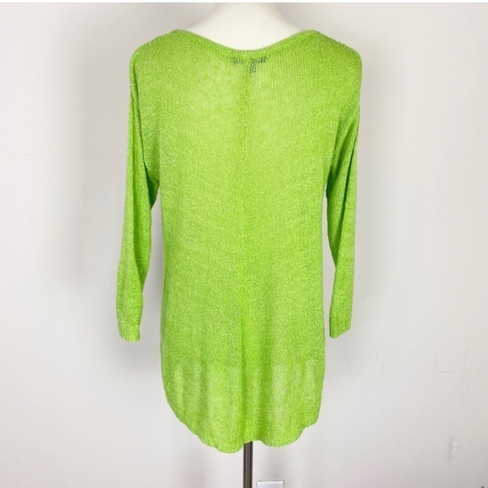 Parkhurst Knit Top Green Size M - Picture 5 of 7
